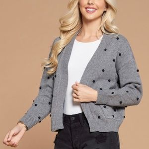 Pom Pom Cardigan